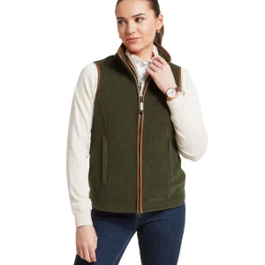 Schoffel Lyndon Fleece Gilet - Dark Olive