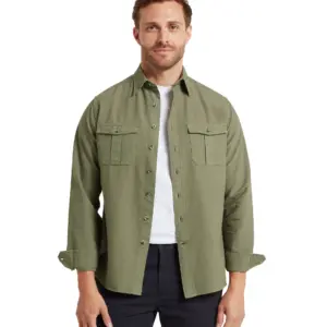 Schoffel Mens Battlesbridge Shirt - Beetle Green