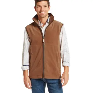Schoffel Mens Oakham Fleece Gilet - Toffee