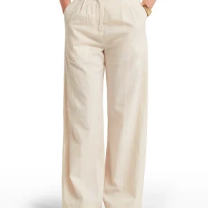 Schoffel Ladies Dahlia Linen Trouser - Oat