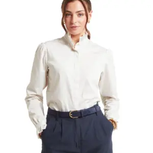 Schoffel Ladies Fakenham Shirt - Linen Stripe