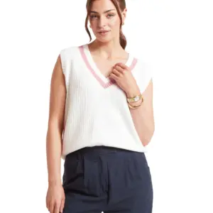 Schoffel Ladies Hambledon Vest Soft White/Blush