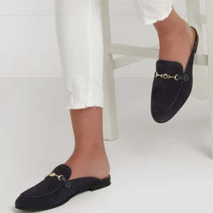 Fairfax & Favor Tuddenham Mule - Navy