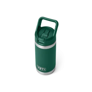 Yeti Rambler 12oz Kids Bottle with colour matched straw cap- Black Forest
